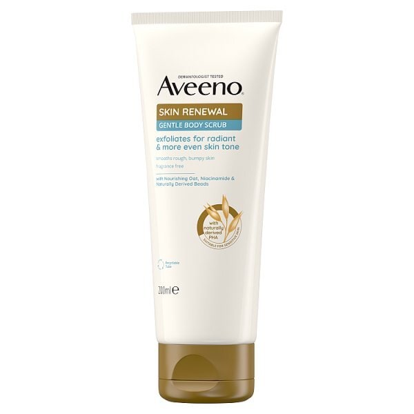 Aveeno Skin Renewal Gentle Body Scrub 200Ml GOODS Superdrug   