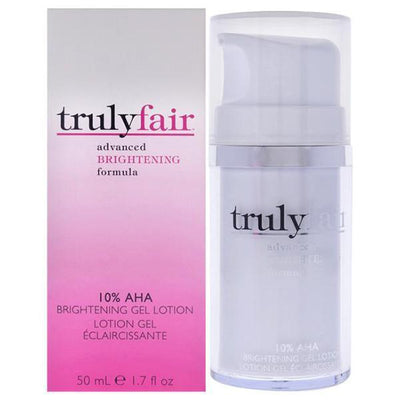 Superdrug Truly Fair 10% AHA Brightening Gel Lotion Face Cream 51ml- Buy online at McGrocer