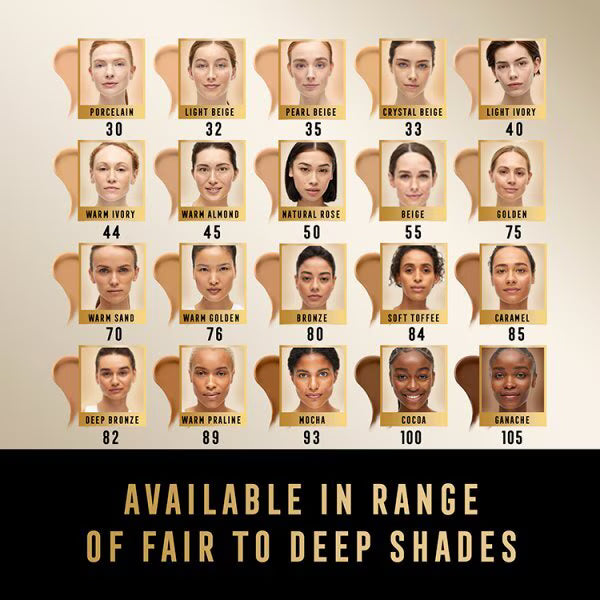 Max Factor Miracle Pure foundation golden, imported from the UK