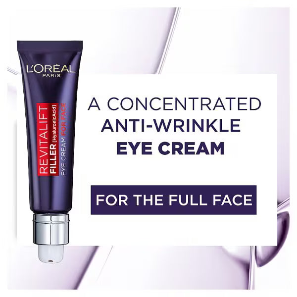 L'Oreal Paris Revitalift Eye Cream For Face 30ml, UK version
