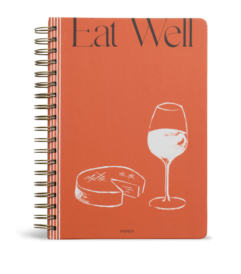 Papier Eat Well recipe journal, imported from the UK