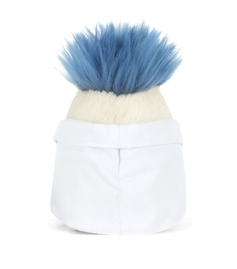 Jellycat Boiled Egg Scientist plush toy 14cm, imported from the UK