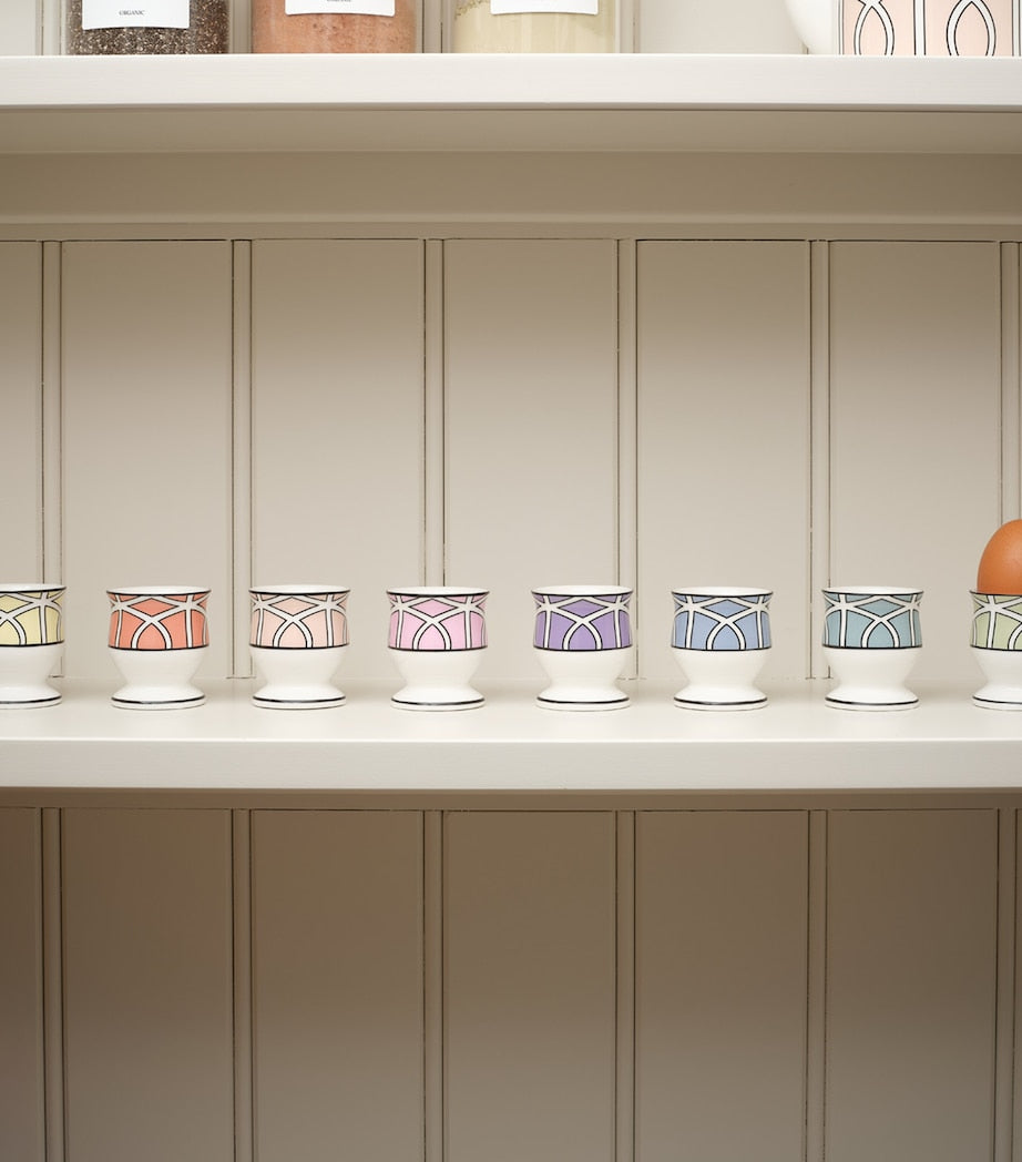 O.W.London Loop Ombré egg cups set of four - British product