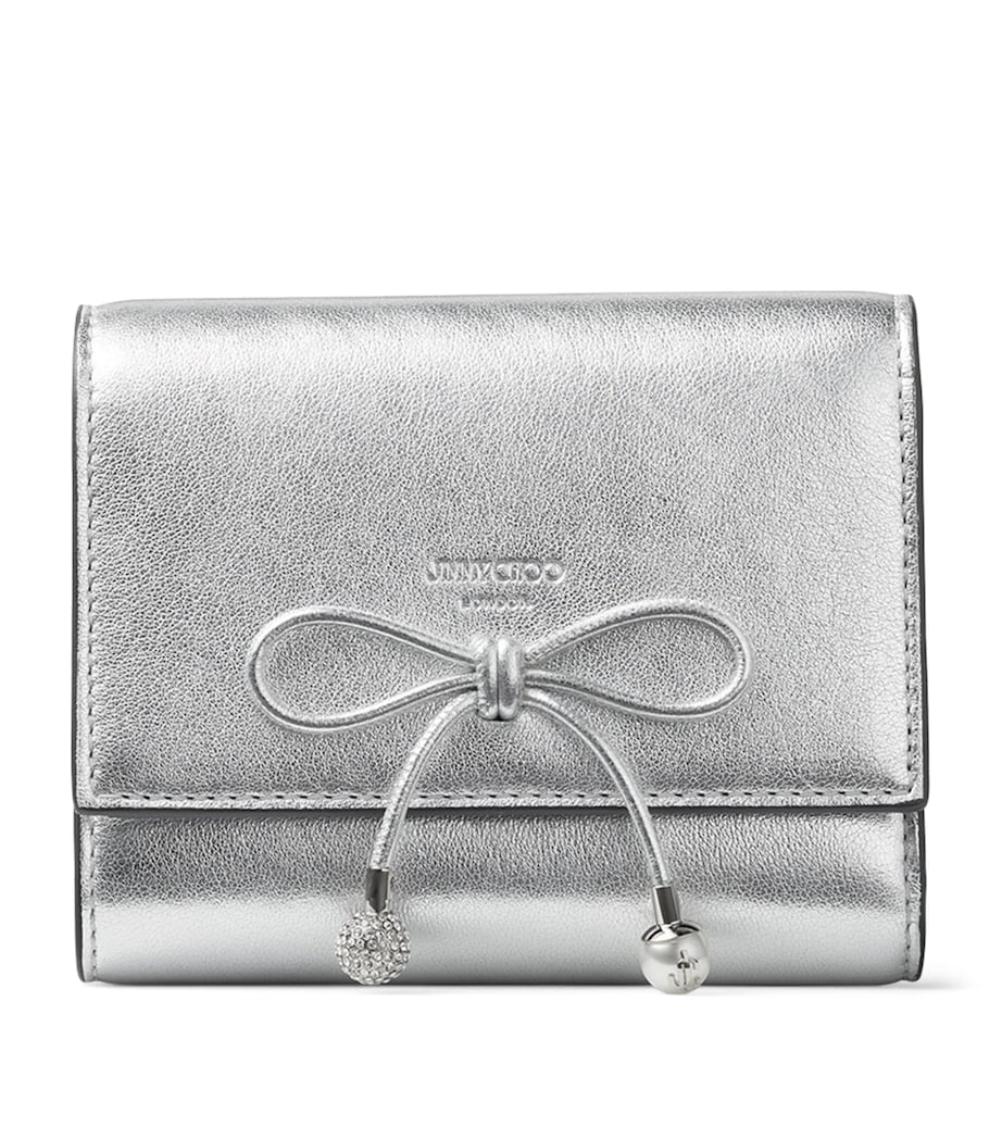 Jimmy Choo metallic leather Marinda wallet, UK version