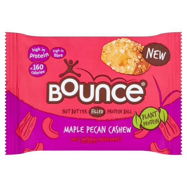 Bounce Plant Protein Maple Pecan Cashew Ball   35g GOODS M&S   