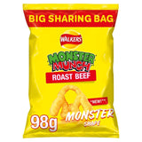 Walkers Monster Munch Roast Beef Sharing Bag Snacks   98g GOODS M&S   