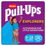 Huggies Pull-Ups Explorers Boys Nappy Pants Size 3-4 (9-18 mths)   28 per pack GOODS M&S   