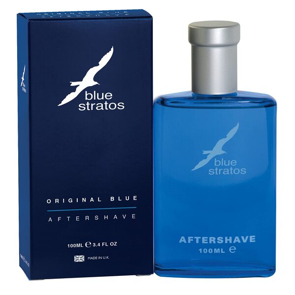 Blue Stratos aftershave 100ml, UK version