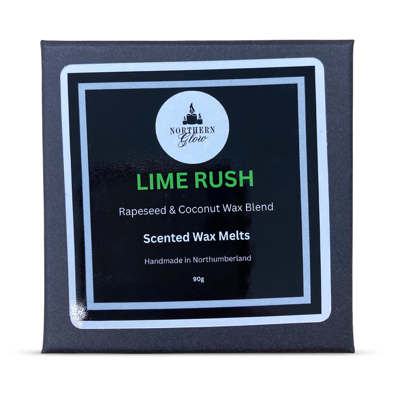 Lime Rush scented wax melt 90g (British brand)
