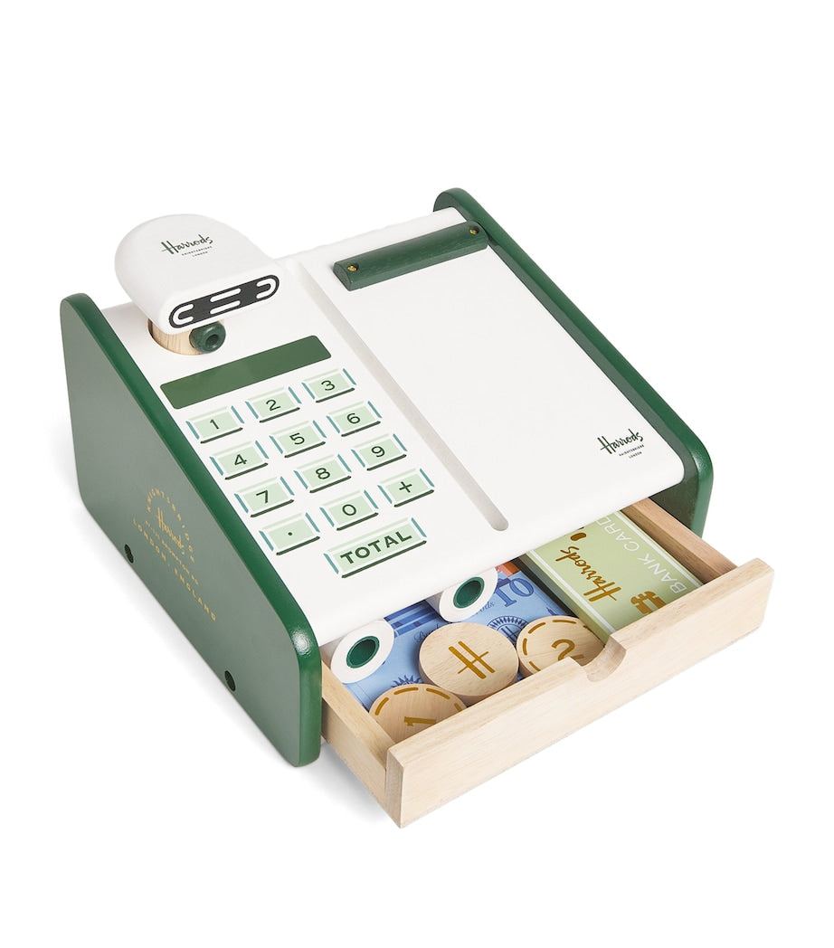 Harrods cash register toy set, UK version