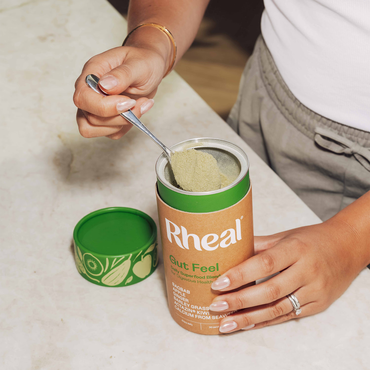 Rheal Superfoods Gut Feel superfood blend 150g, UK version
