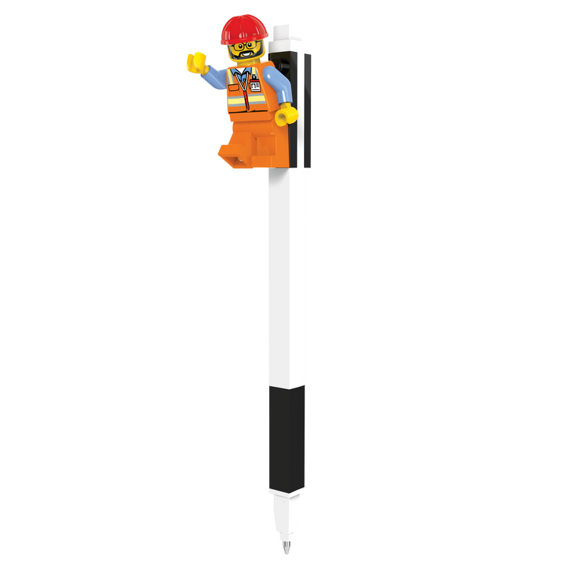 LEGO Pen Pal Gel Pen black with minifigure - British product