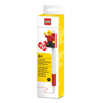 Lego LEGO Pen Pal Gel Pen with Minifigure Red- Buy online at McGrocer