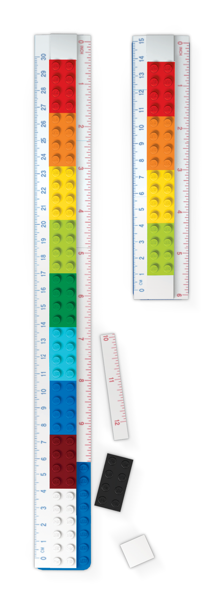 LEGO ruler with minifigure building toy (British brand)