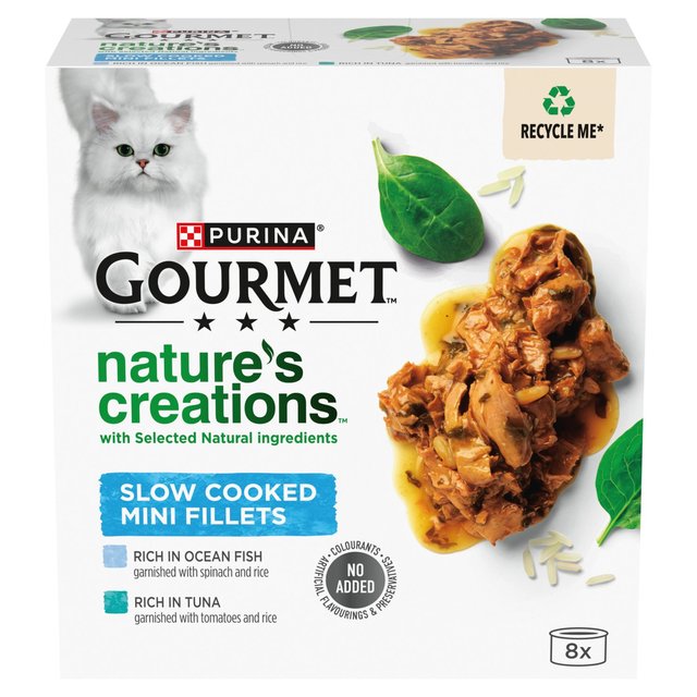 Gourmet Nature's Creations Fish Wet Cat Food d   8 x 85g GOODS M&S   