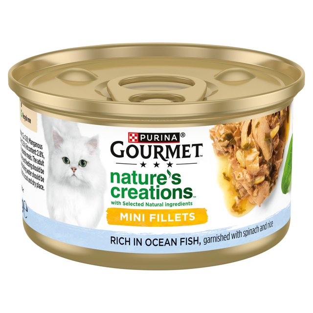 Gourmet Nature's Creations Ocean Fish Wet Cat Food    85g GOODS M&S   