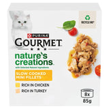 Gourmet Nature's Creations Poultry Wet Cat Food   8 x 85g GOODS M&S   