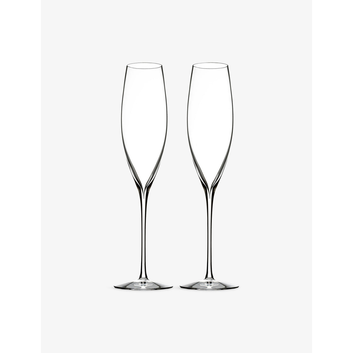 Waterford crystal-glass champagne flutes set of two 24.5cm - British product