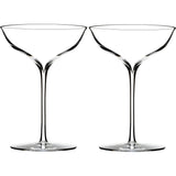 Waterford Elegance Belle Coupe champagne glasses pair - British product