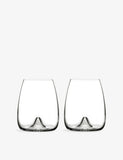 Waterford stemless wine glasses 500ml (British brand)