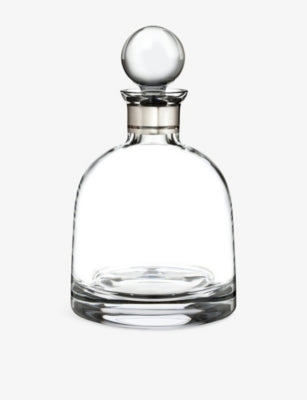 Waterford Elegance short decanter with stopper 23cm (British brand)