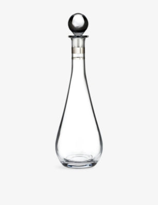 Waterford lidded glass decanter 38cm (British brand)