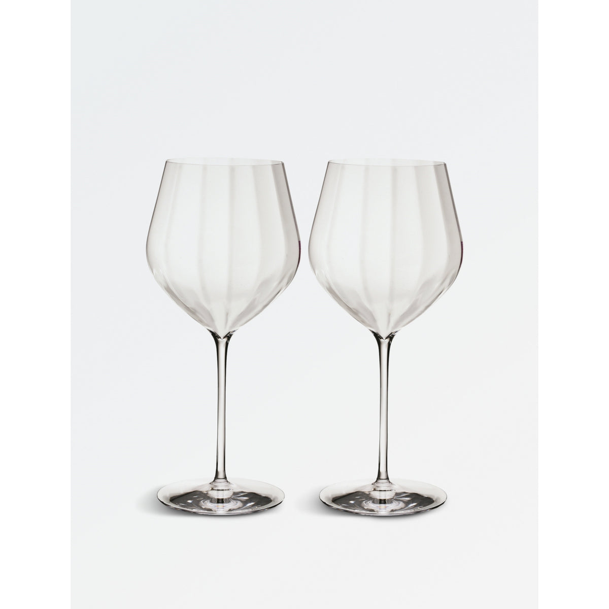 Waterford Elegance Optic crystal wine glasses set of two (British brand)