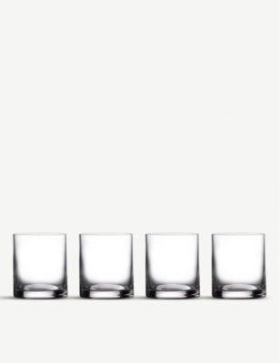 Waterford double old fashioned glasses set of 4, imported from the UK