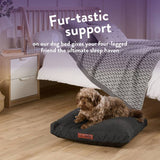 Paws For Slumber Sherpa pet bed small, imported from the UK