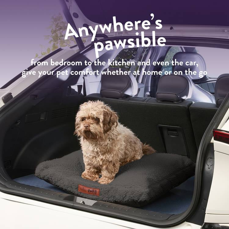 Paws For Slumber Sherpa pet bed small, imported from the UK
