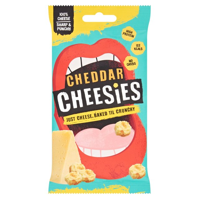 Cheesies Cheddar Crunchy Popped Cheese   20g GOODS M&S   