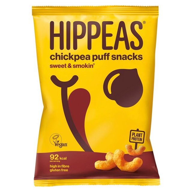 Hippeas Chickpea Puffs - Sweet & Smokin'   78g GOODS M&S   