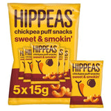 Hippeas Chickpea Puffs - Sweet & Smokin' Multipack   5 per pack GOODS M&S   