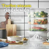 Russell Hobbs 3 tier plastic food steamer 21140 - British product