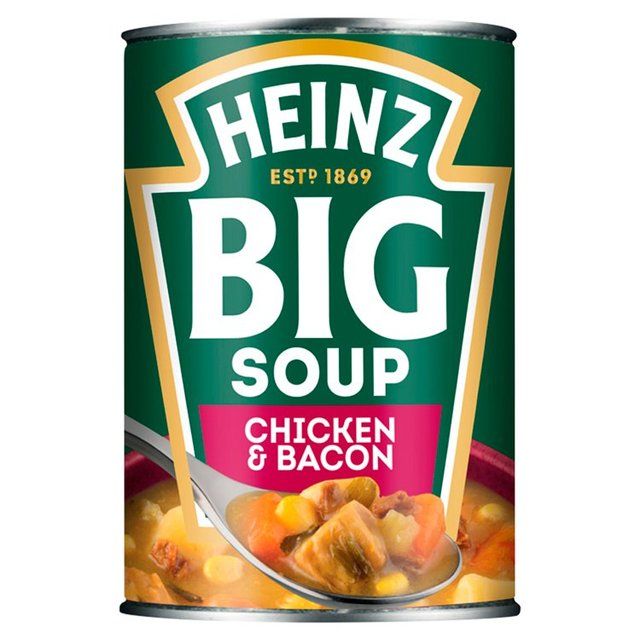 Heinz Chicken and Bacon Chunky Big Soup   400g GOODS M&S   