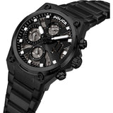 Police Black Mens Airflow Watch stainless steel, UK version