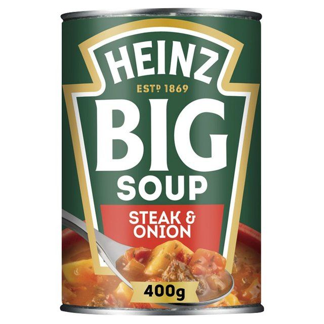 Heinz Big Soup Steak & Onion   400g