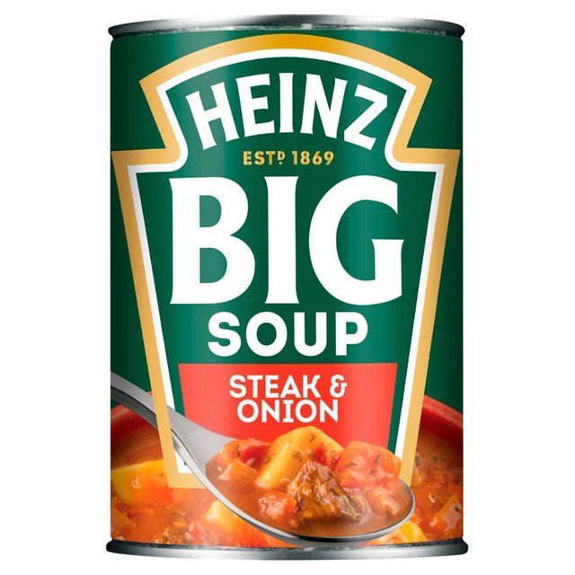 Heinz Big Soup Steak & Onion   400g GOODS M&S   