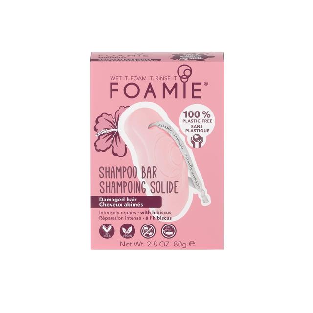 Foamie Hibiscus Shampoo Bar for Damaged Hair GOODS M&S   