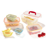 LocknLock Rainbow Nestable Storage Set   5 per pack GOODS M&S   