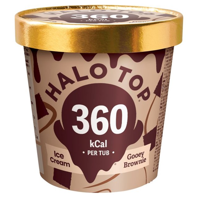 Halo Top Gooey Brownie   460ml GOODS M&S   