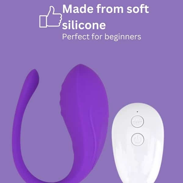 Loving Joy remote controlled love egg vibrator, UK pleasure toy (British brand)
