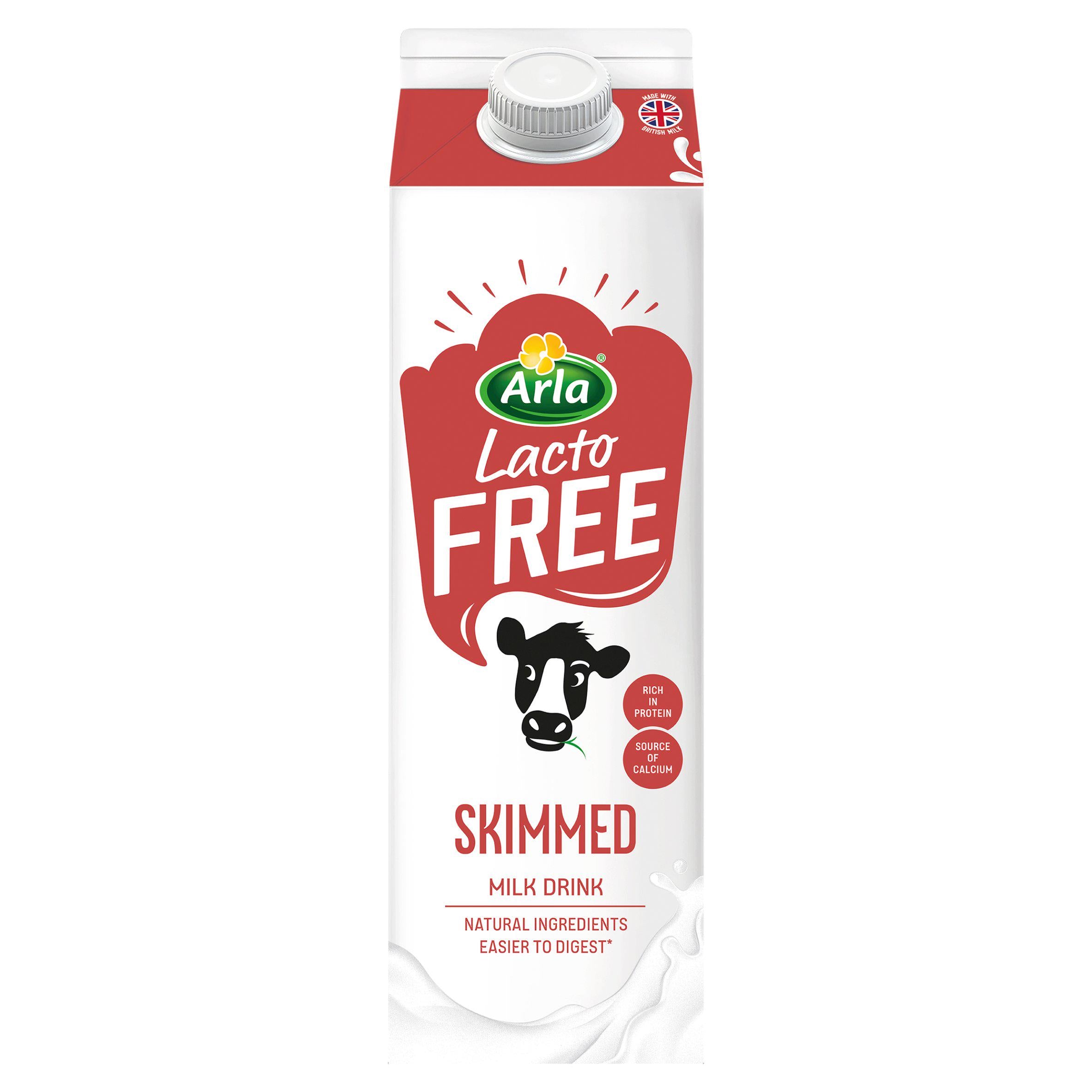 Arla Lactofree Skimmed Milk Drink 1L Fresh milk Sainsburys   