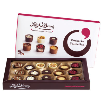 Lily O'Brien's Desserts Collection Gemischte Pralinenschachtel 210g