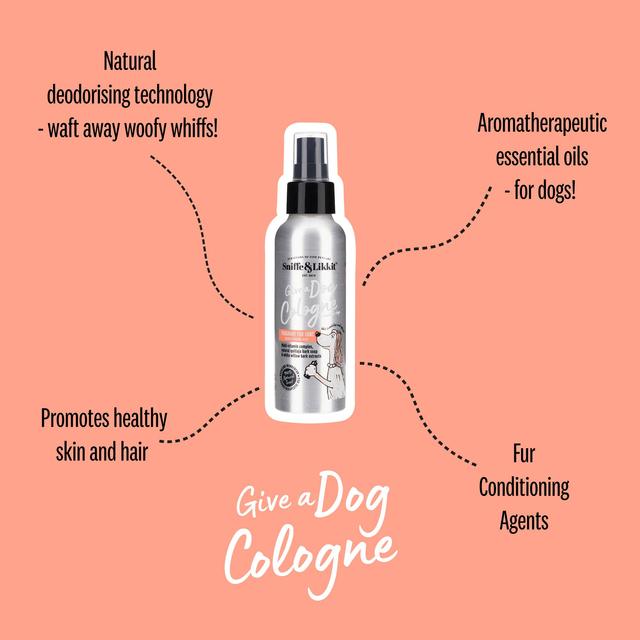 Sniffe & Likkit Give A Dog Cologne Fragrant Fur Coat Conditioning Mist   125ml GOODS M&S   