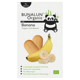 Bunalun Organic Kids Banana Soft Biscotti 7+ Months 6 x 20g (120g) GOODS ASDA   