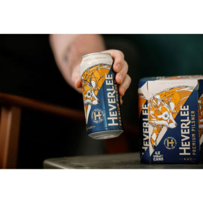 Heverlee premium pilsner lager 440ml, UK version