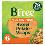 BFree Gluten Free Sweet Potato Wraps 6 Pack - British product