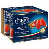 Cirio Peeled Plum Tomatoes   4 x 400g GOODS M&S   