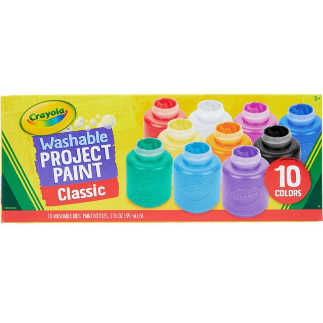 Crayola 10 Washable Kid's Paint GOODS M&S   